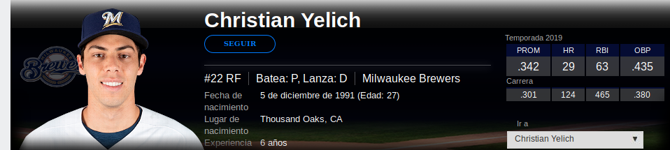 Cristhian Yelich 