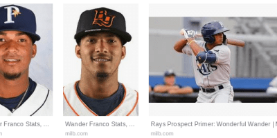 Wander Franco #1 prospecto mlb