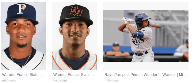Wander Franco #1 prospecto mlb